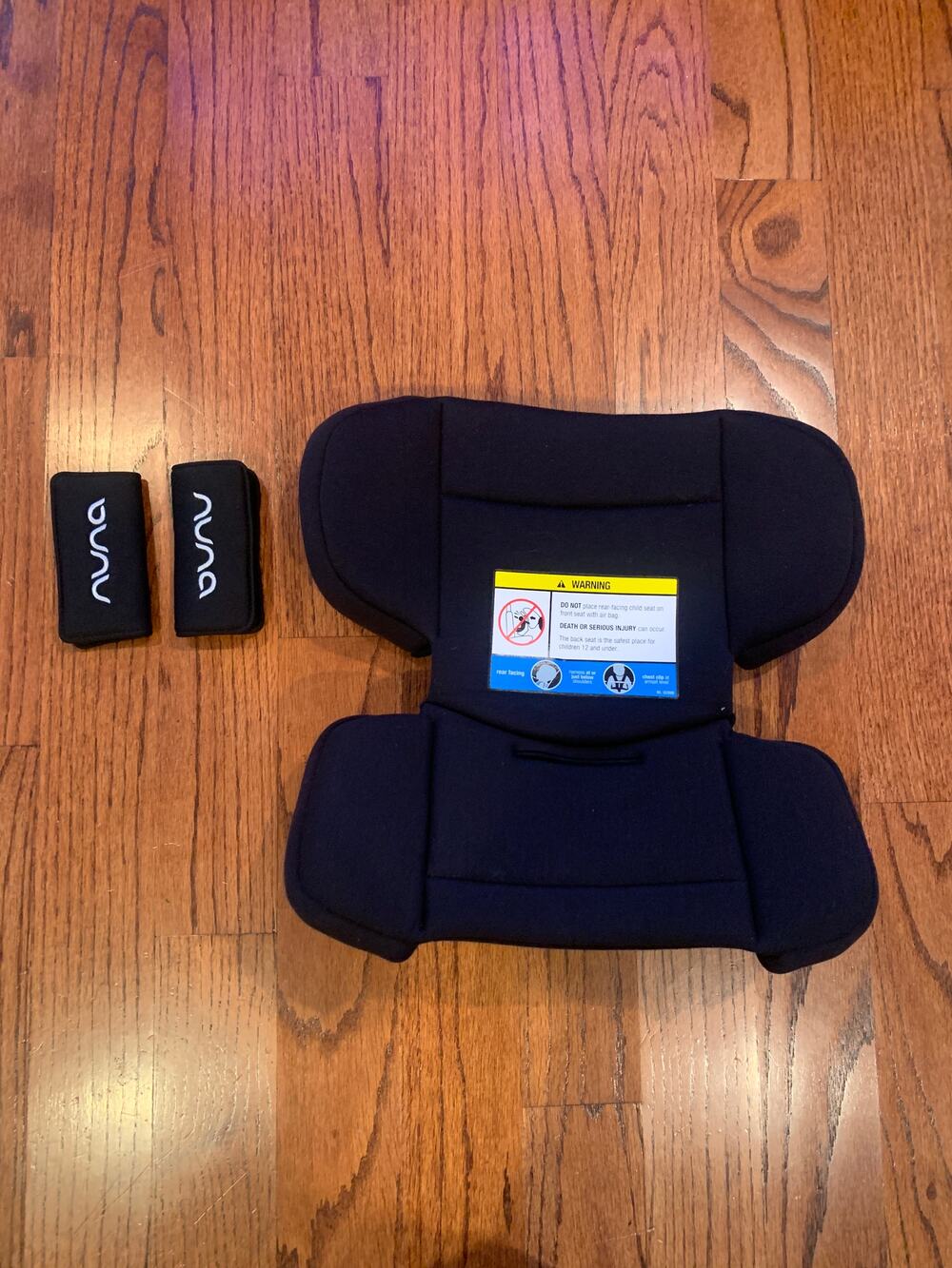 Nuna Rava Infant Car Seat Insert (NO HEADREST) | Black